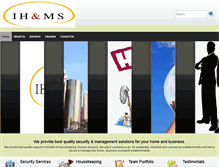 Tablet Screenshot of ihms.co.in